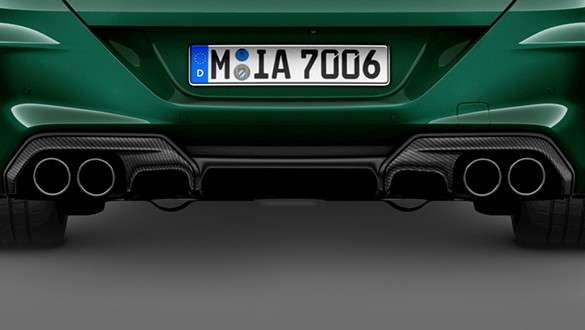 BMW M8 Rear View